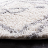 Safavieh Parma Shag Pma583A Cream/Grey Rug.