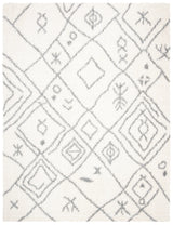 Safavieh Parma Shag Pma583A Cream/Grey Rug.