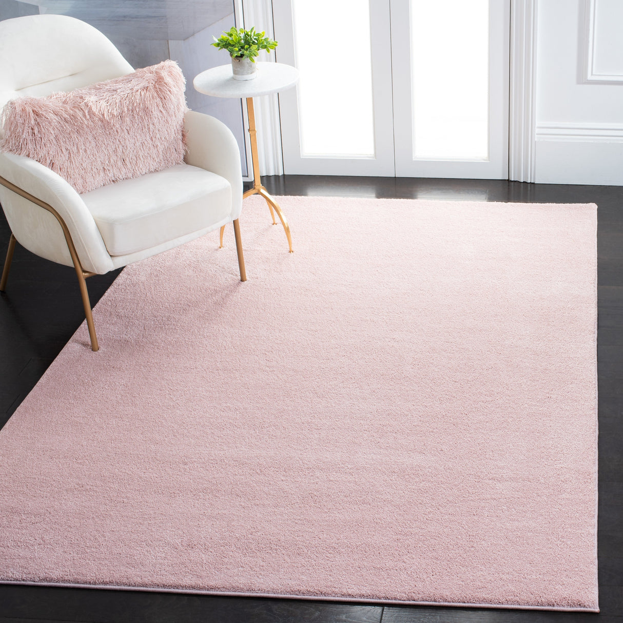 Safavieh Plain And Solid Pns320 Pink Rugs.