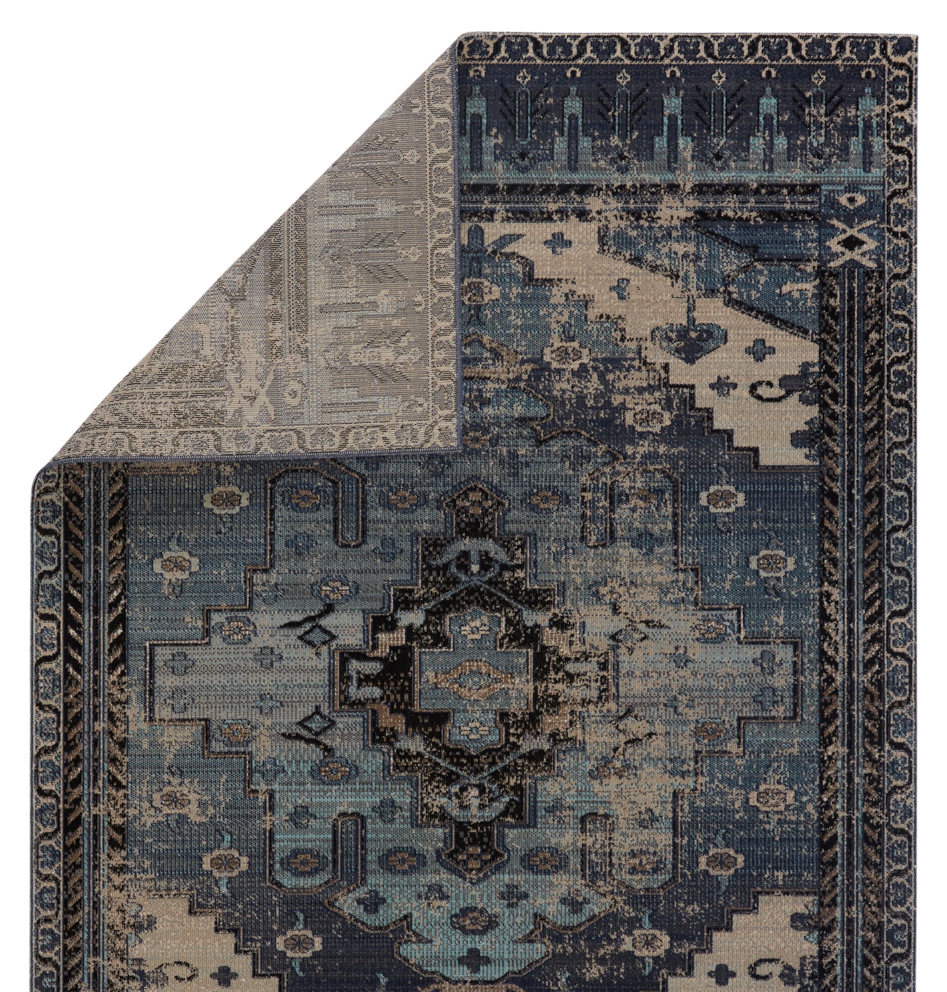 Jaipur Polaris Cicero Pol39 Blue/Gray Area Rug