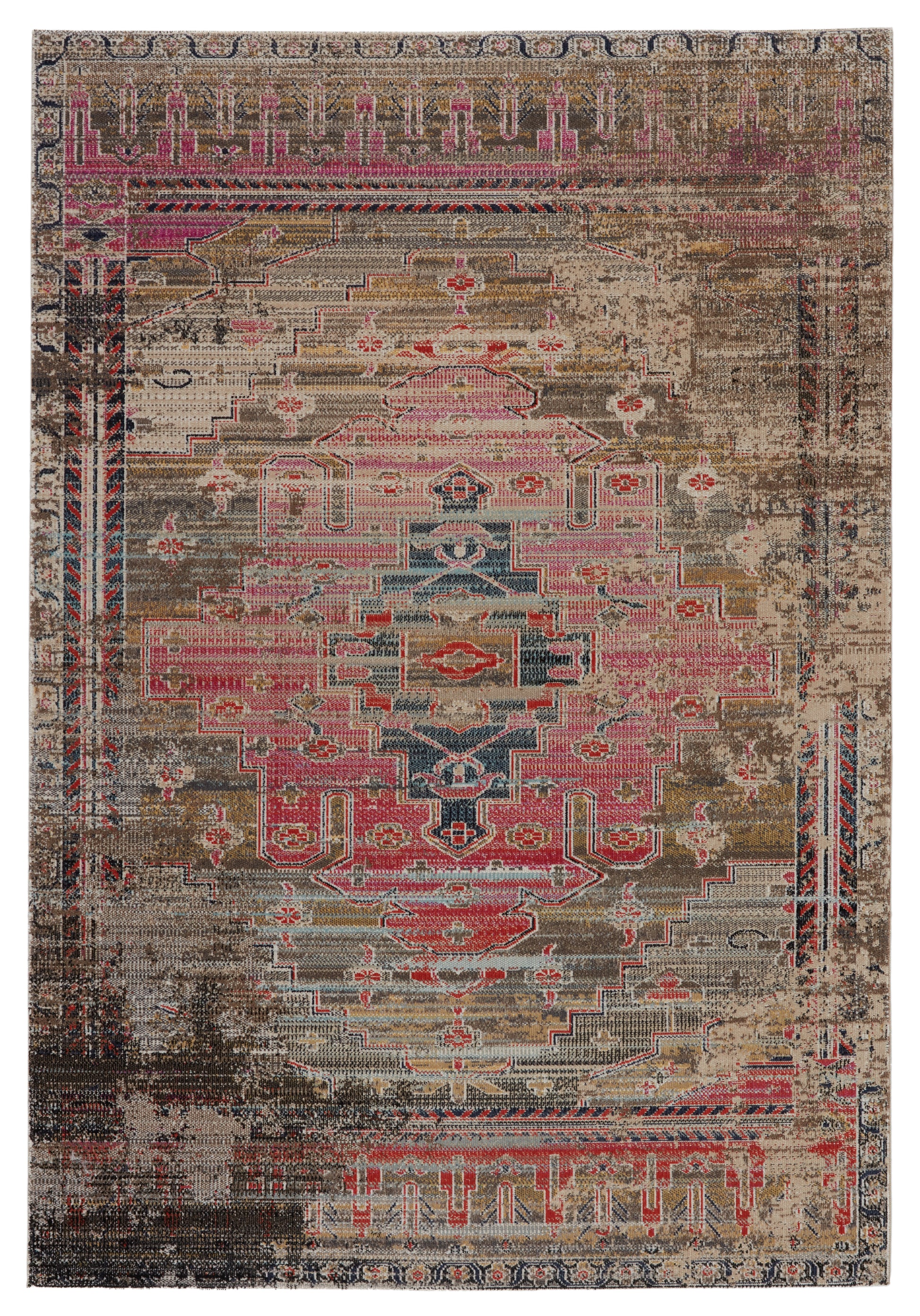 Jaipur Polaris Cicero Pol43 Pink/Taupe Area Rug