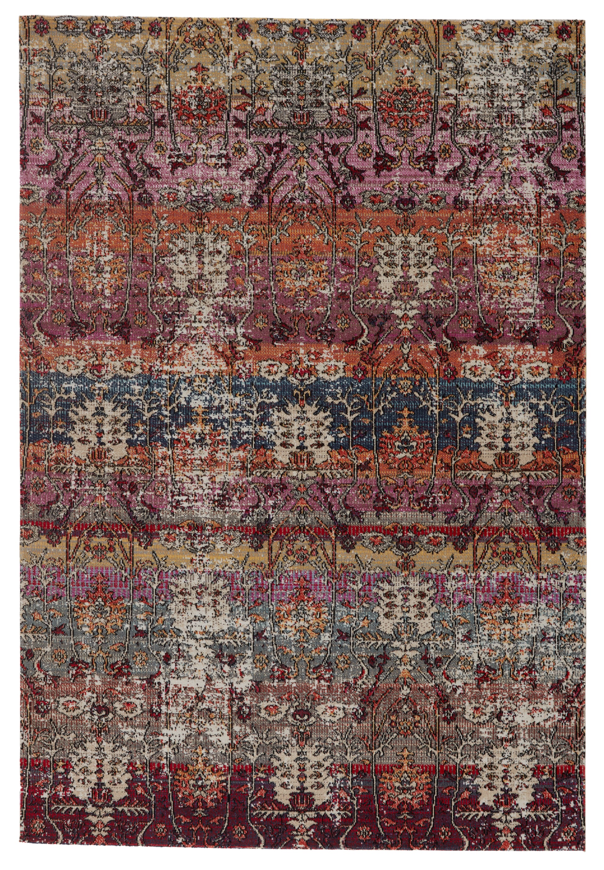 Jaipur Polaris Genesee Pol46 Multicolor/Pink Area Rug