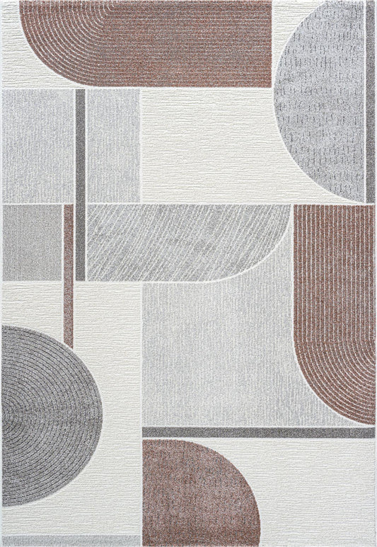 Dynamic Rugs Polaris 46002 Ivory/Grey Area Rug