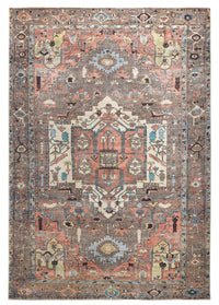 Feizy Percy 39Ajf Pink/Gray Area Rug