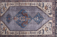 Feizy Percy 39Akf Blue/Brown Area Rug