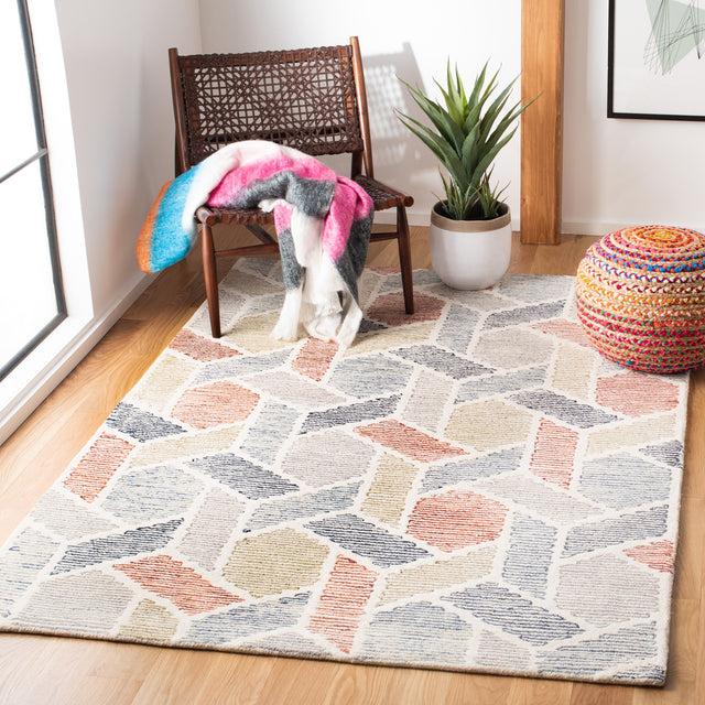 Safavieh Precious Pre221M Blue/Rust Rugs.