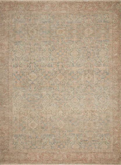 Loloi Priya Pry-06 Denim/Rust Area Rug