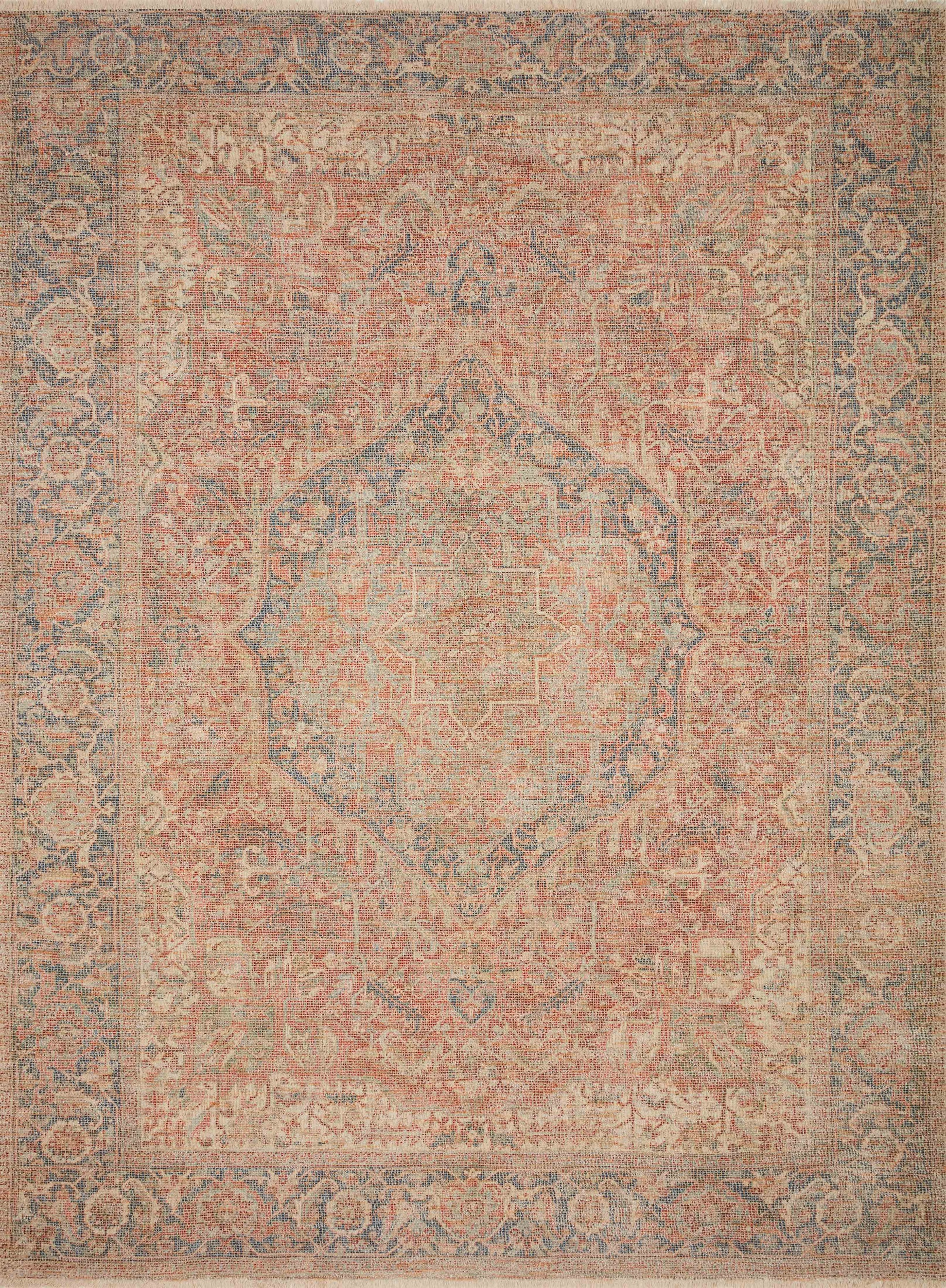 Loloi Priya Pry-07 Brick/Navy Area Rug