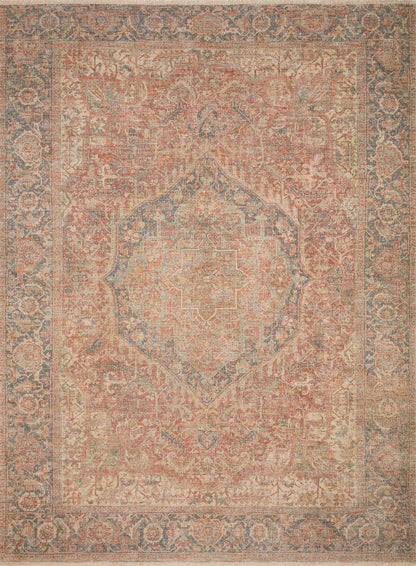 Loloi Priya Pry-07 Brick/Navy Area Rug