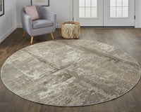 Feizy Parker 3701F Ivory/Gray Area Rug