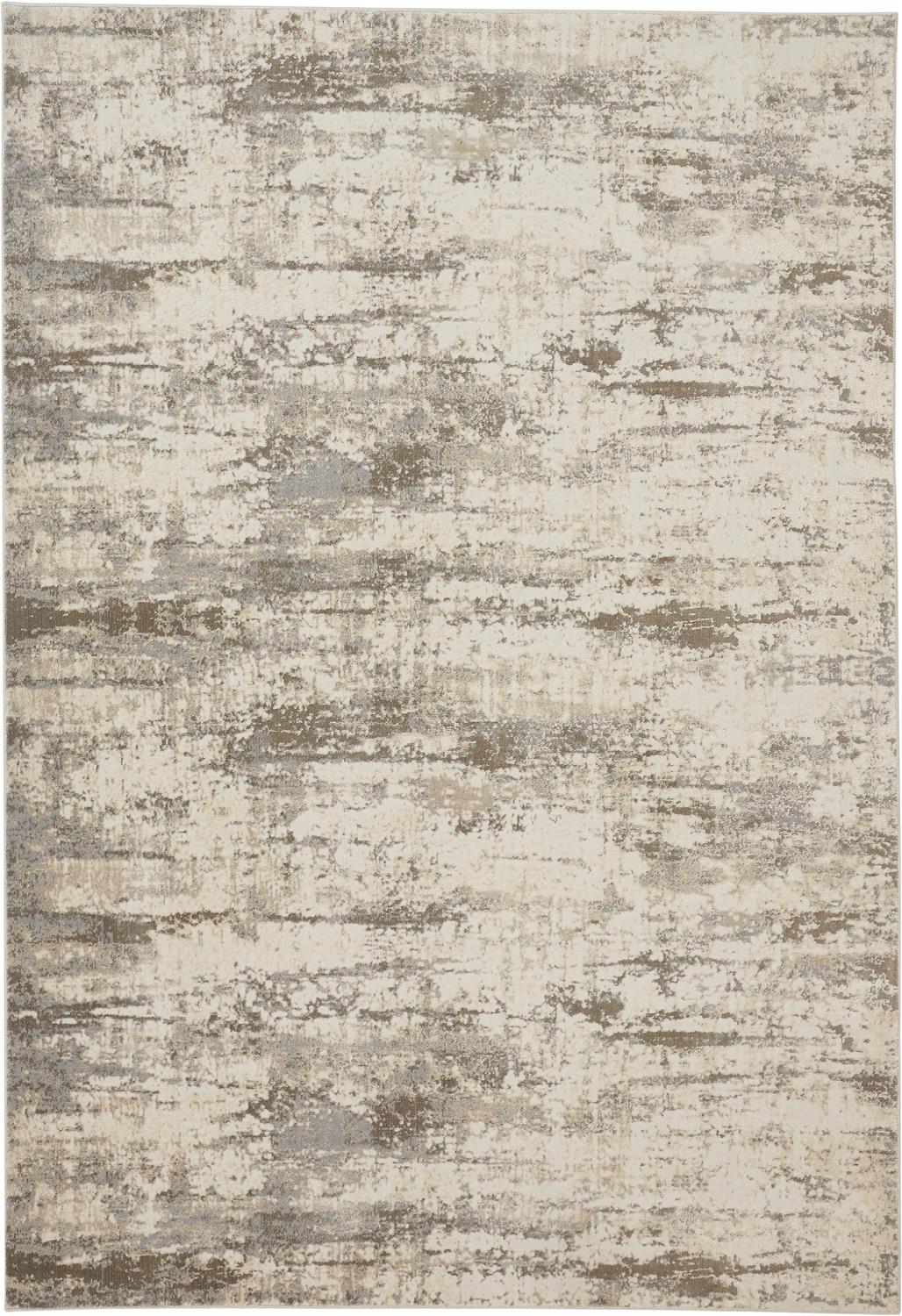 Feizy Parker 3719F Ivory/Gray Area Rug