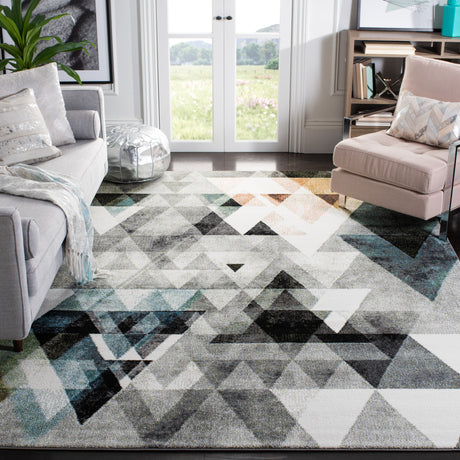 Safavieh Porcello Prl6938C Grey/Blue Rugs.