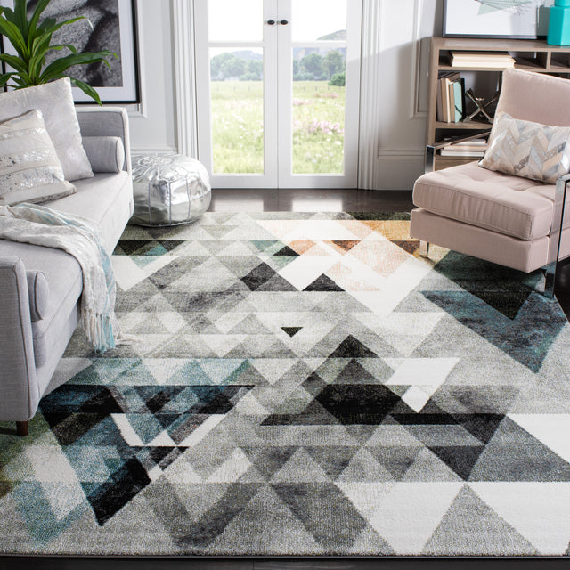 Safavieh Porcello Prl6938C Grey/Blue Rugs.