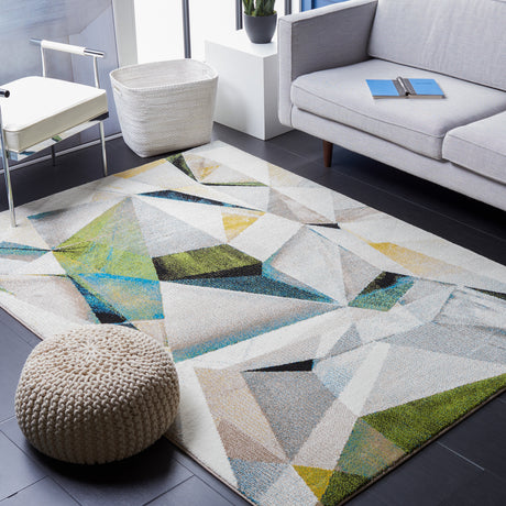 Safavieh Porcello Prl6940B Ivory/Green Rugs.