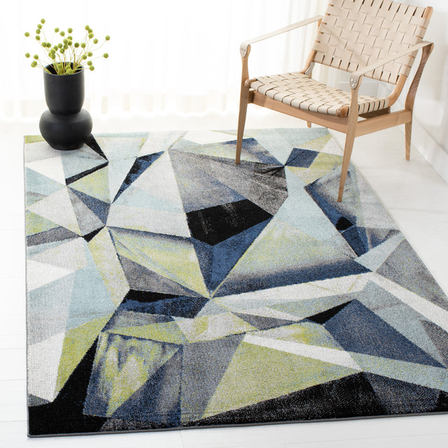 Safavieh Porcello Prl6940G Grey/Blue Rug.