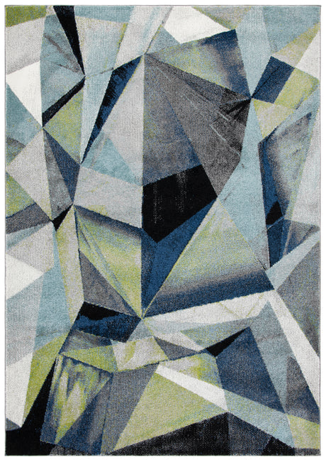 Safavieh Porcello Prl6940G Grey/Blue Rug.