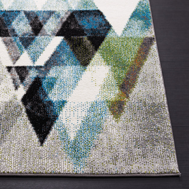 Safavieh Porcello Prlb6938C Grey/Blue Rug.