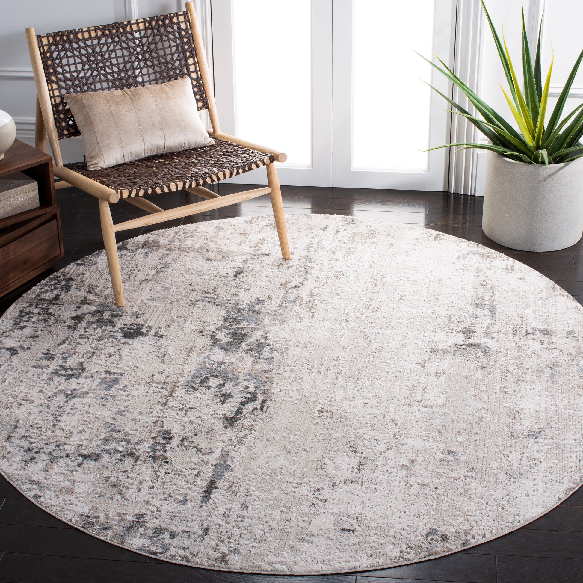 Safavieh Princeton Prn532A Ivory/Grey Area Rug