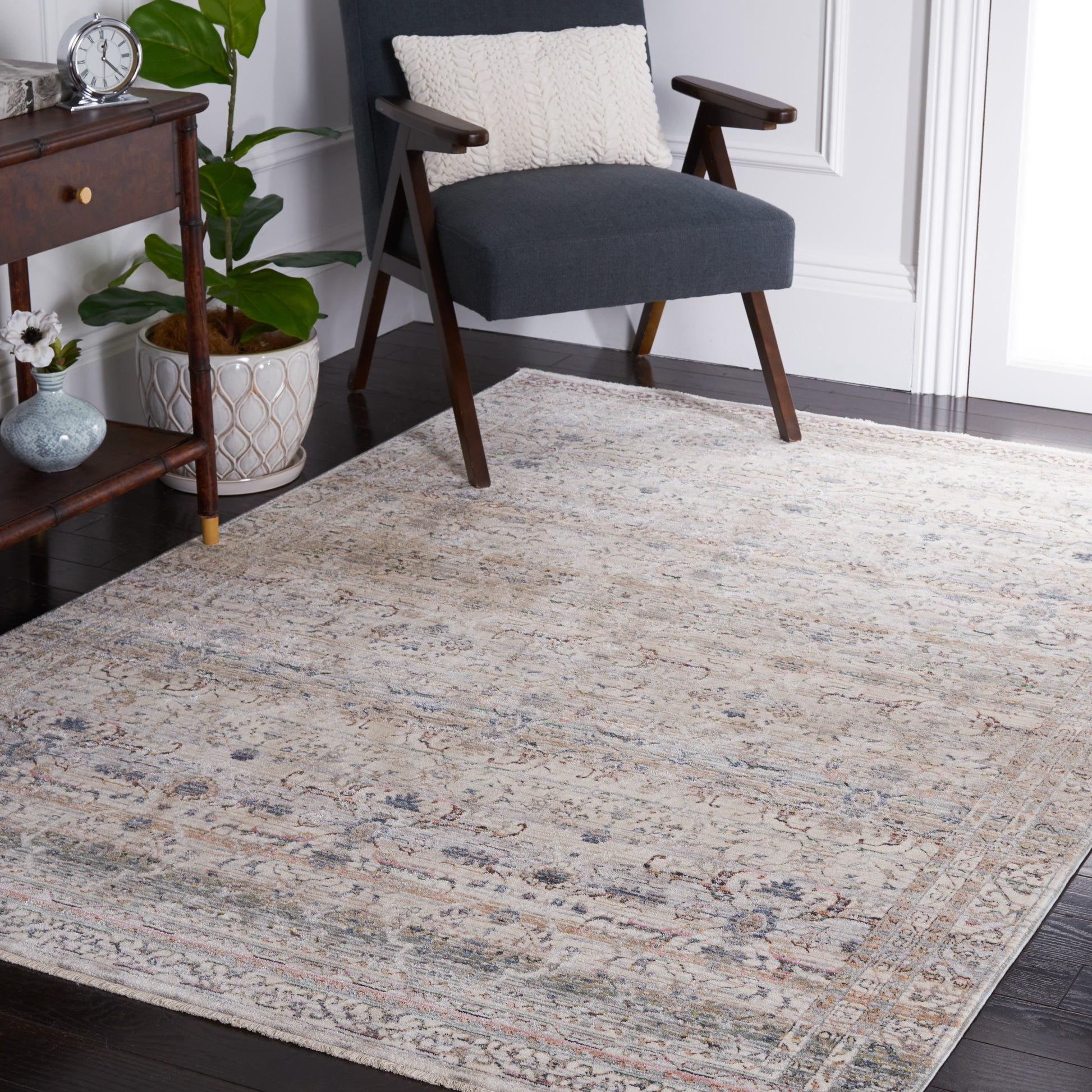 Safavieh Princeton Prn908A Ivory/Blue Area Rug