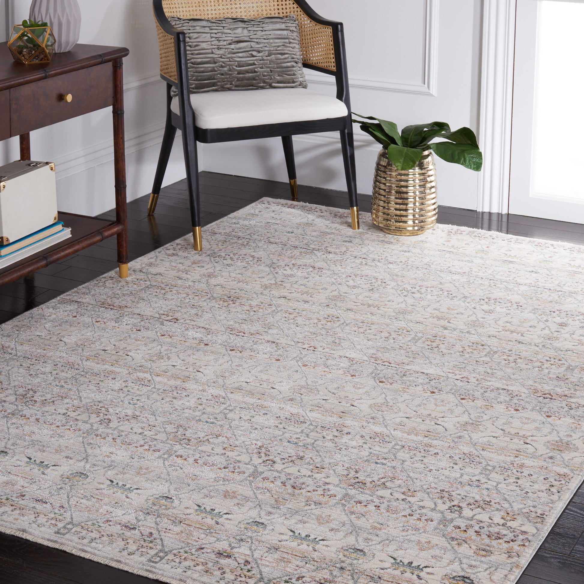 Safavieh Princeton Prn911A Ivory/Blue Area Rug