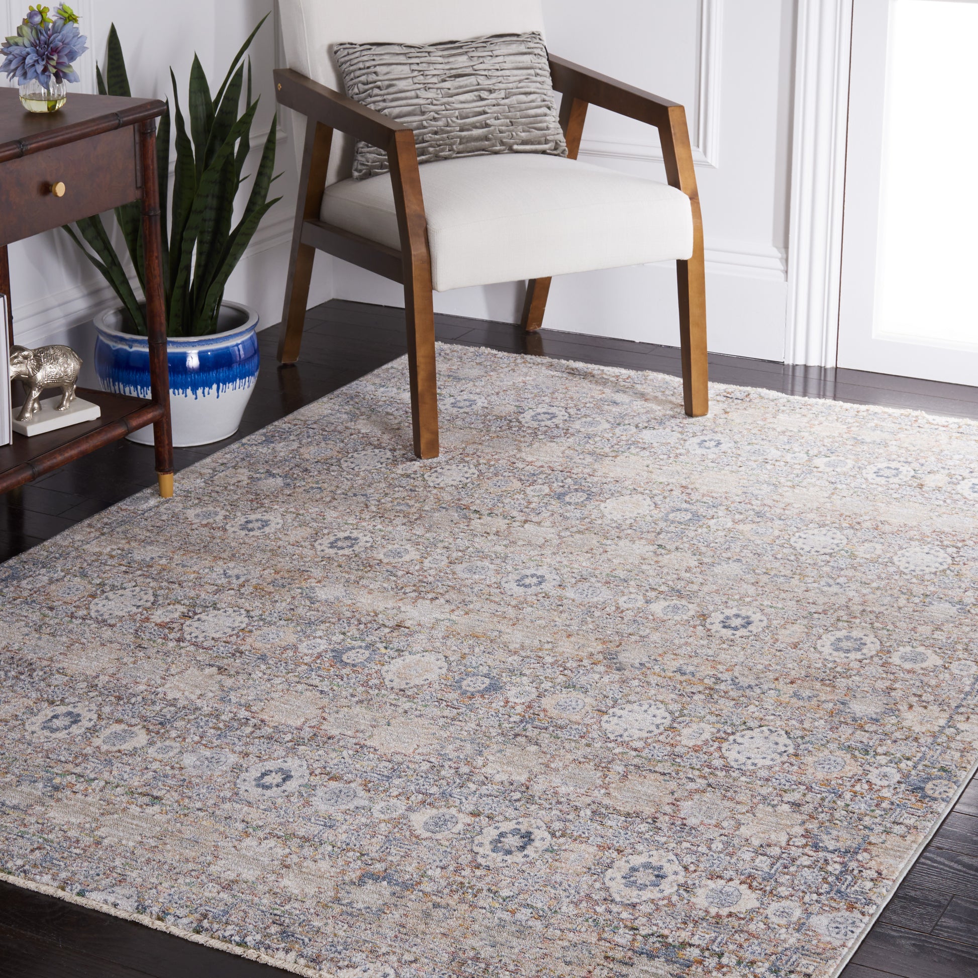 Safavieh Princeton Prn963A Ivory/Blue Area Rug