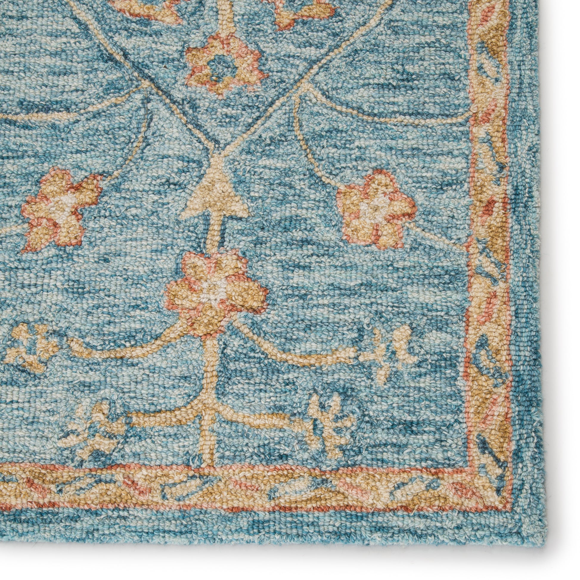 Jaipur Province Juniper Pro02 Teal/Orange Area Rug