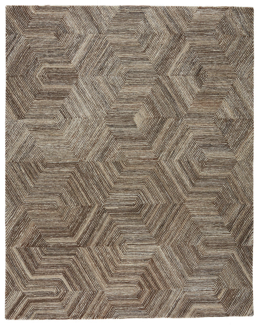 Jaipur Pathways By Verde Home Rome Pvh05 Brown/Light Gray Area Rug