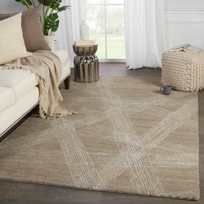 Jaipur Pathways By Verde Home Delhi Pvh06 Tan/Light Gray Area Rug