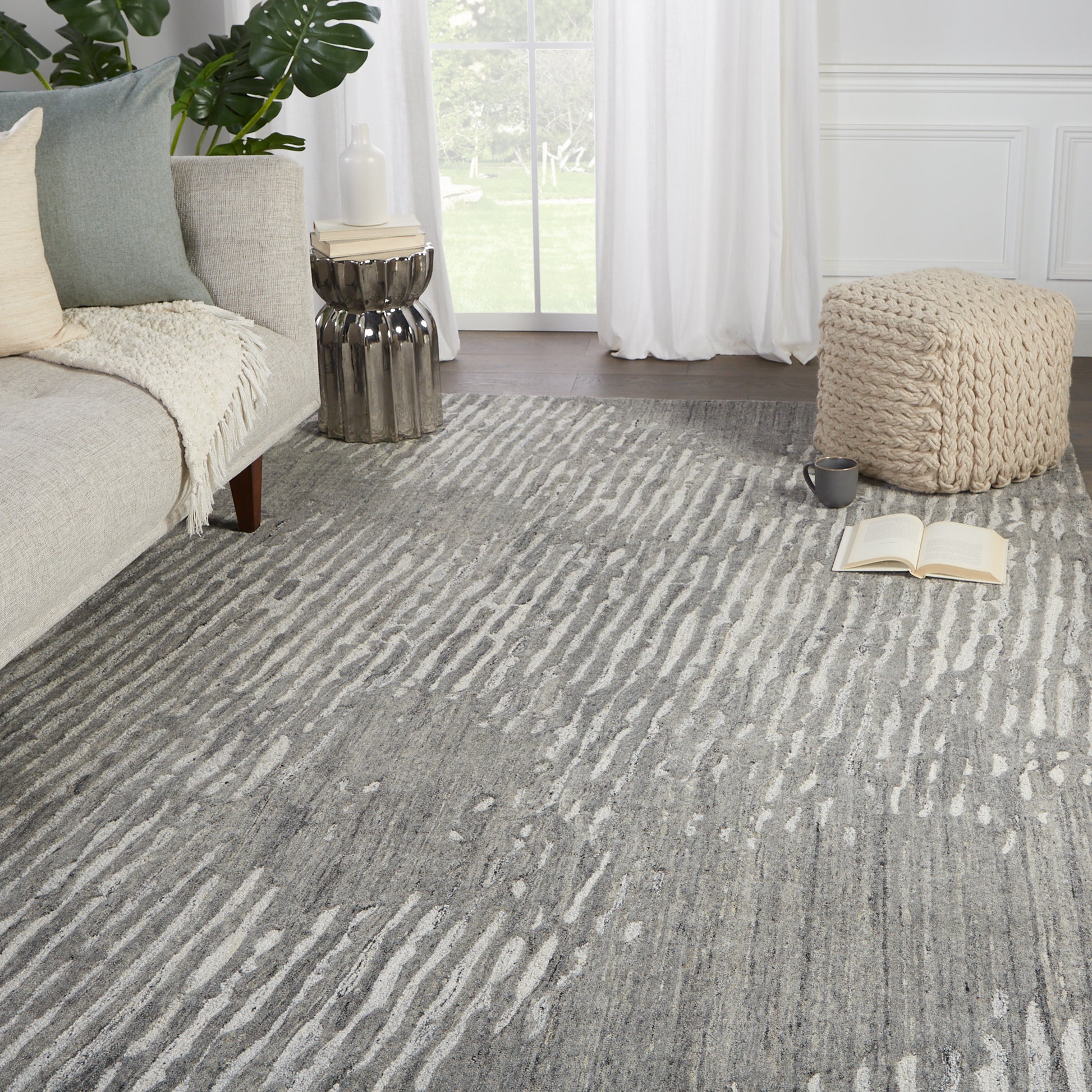 Jaipur Pathways By Verde Home Stockholm Pvh10 Light Gray/Ivory Area Rug