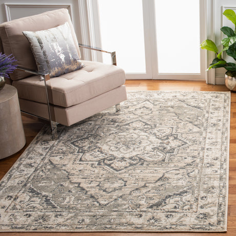 Safavieh Pyramid Pyr268A Ivory/Grey Rugs.