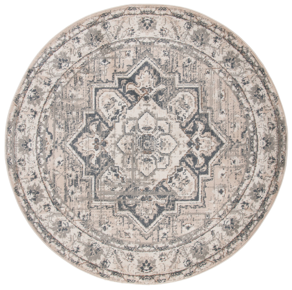 Safavieh Pyramid Pyr268A Ivory/Grey Rugs.