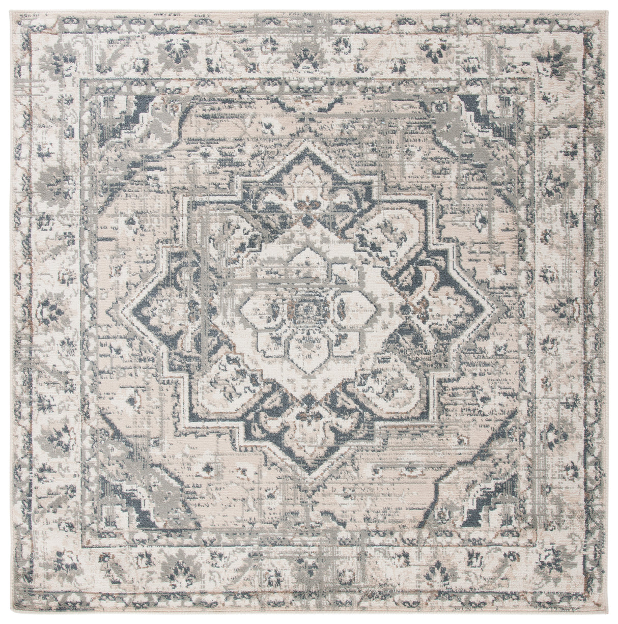 Safavieh Pyramid Pyr268A Ivory/Grey Rugs.