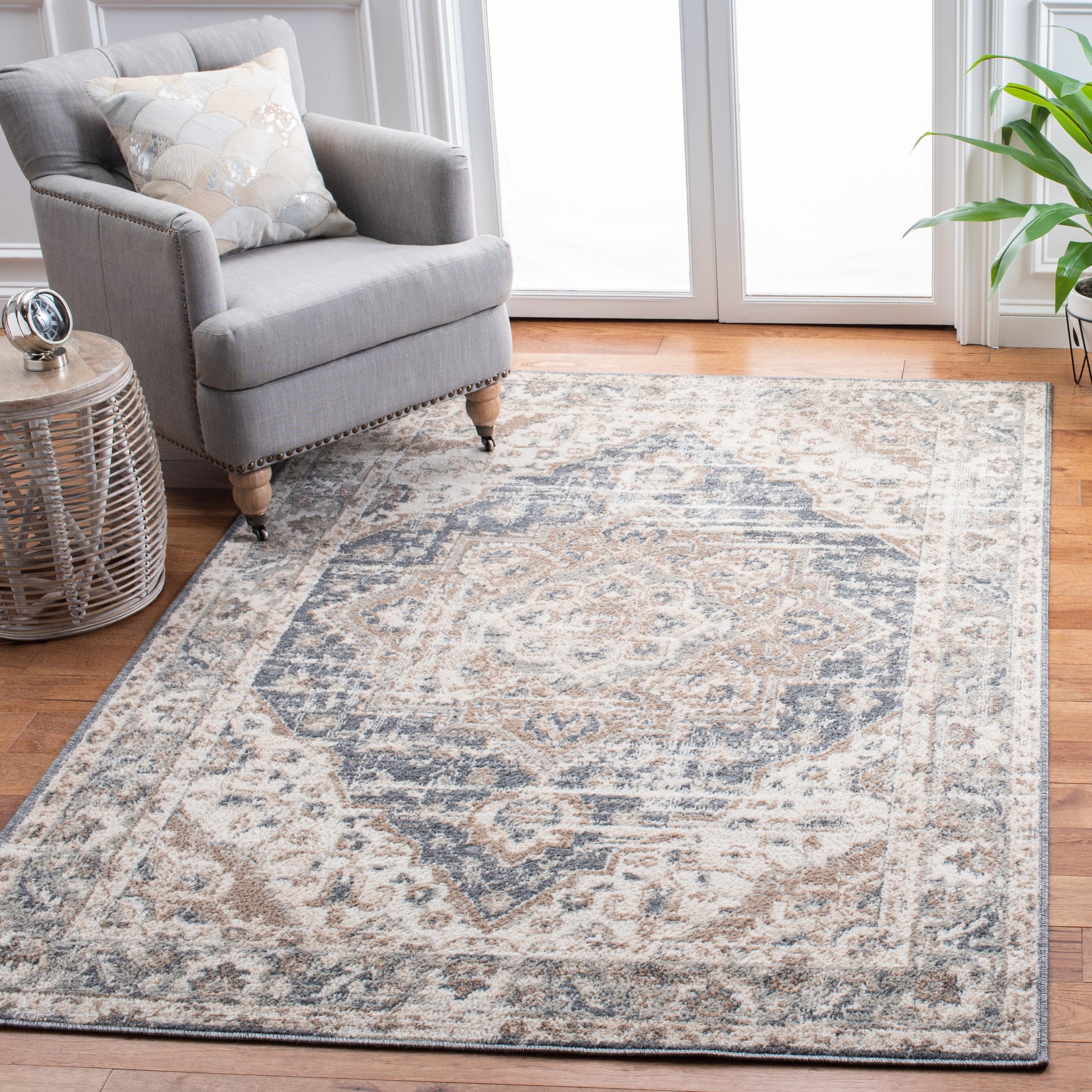 Safavieh Pyramid Pyr268B Ivory/Beige Area Rug