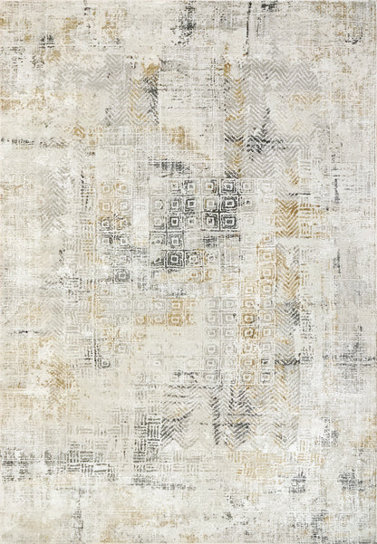 Dynamic Rugs Quartz 27071 Ivory/Slate Area Rug