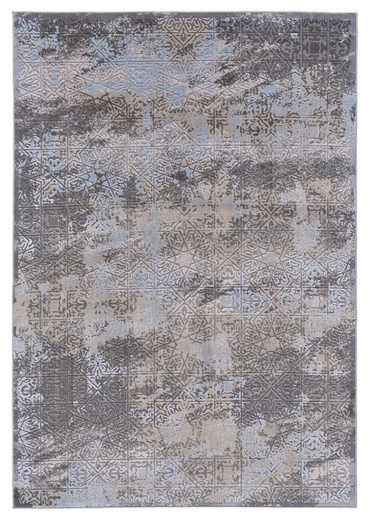 Feizy Edingburgh R3082 Gray Area Rug