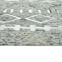 Kaleen Radiance Rad96-75 Gray, Silver, Purple, Charcoal Area Rug