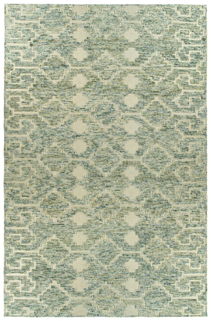 Kaleen Radiance Rad97-50 Green, Gold, Olive, Gray Area Rug