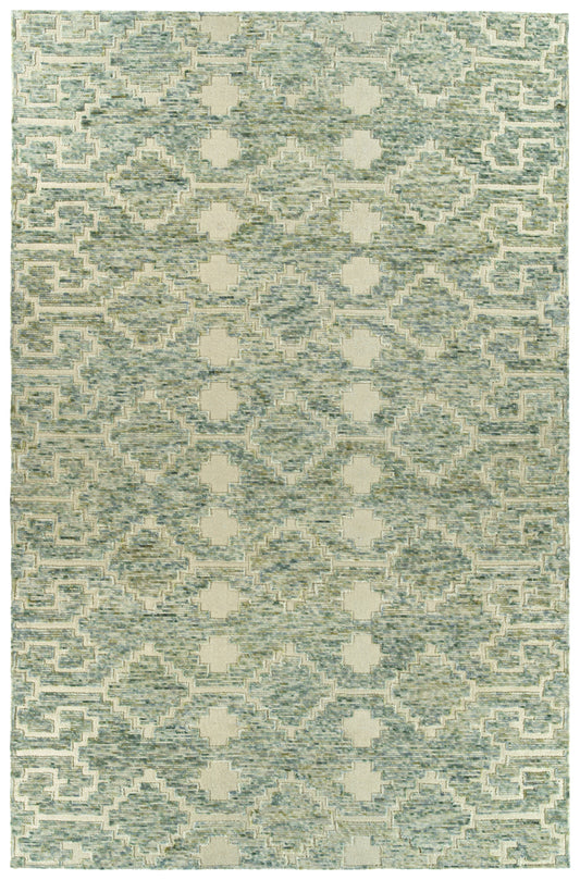 Kaleen Radiance Rad97-50 Green, Gold, Olive, Gray Area Rug