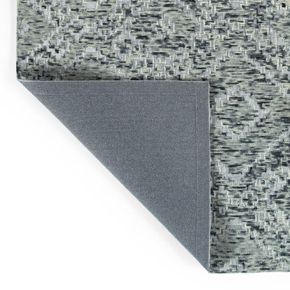 Kaleen Radiance Rad98-75 Gray, Silver, Charcoal, Graphite Area Rug