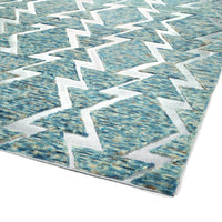 Kaleen Radiance Rad99-17 Blue, Silver, Gold, Navy Area Rug