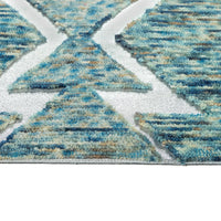 Kaleen Radiance Rad99-17 Blue, Silver, Gold, Navy Area Rug