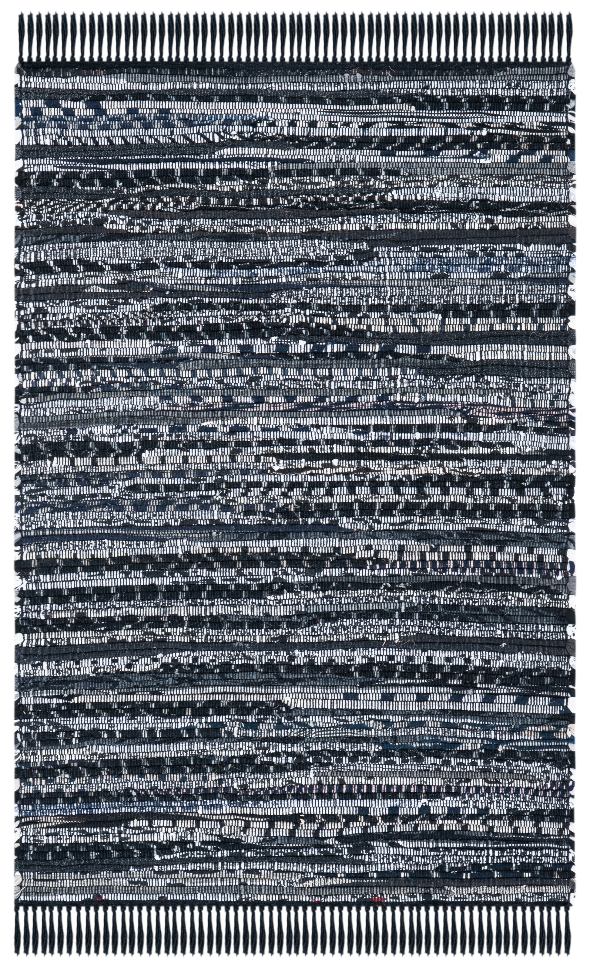 Safavieh Rag Rug Rar121Z Black Area Rug