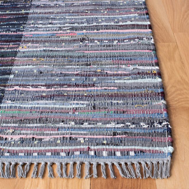 Safavieh Rag Rug Rar122F Grey/Black Rugs.