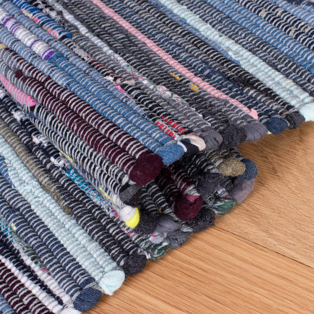 Safavieh Rag Rug Rar122F Grey/Black Rugs.
