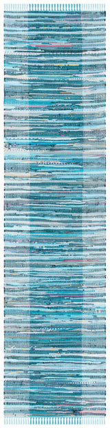 Safavieh Rag Rug Rar122M Light Blue/Grey Rugs.