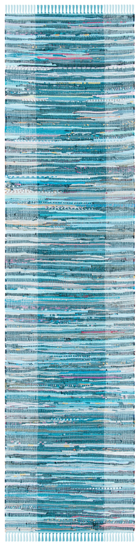 Safavieh Rag Rug Rar122M Light Blue/Grey Rugs.