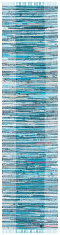 Safavieh Rag Rug Rar122M Light Blue/Grey Rugs.