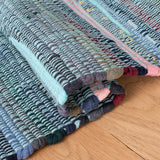 Safavieh Rag Rug Rar122M Light Blue/Grey Rugs.