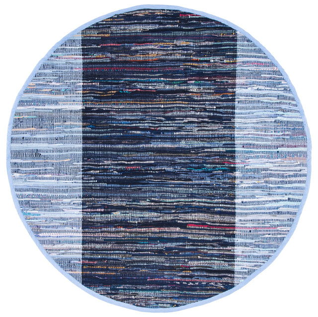 Safavieh Rag Rug Rar122N Navy/Blue Rugs.