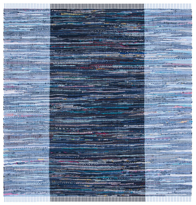 Safavieh Rag Rug Rar122N Navy/Blue Rugs.